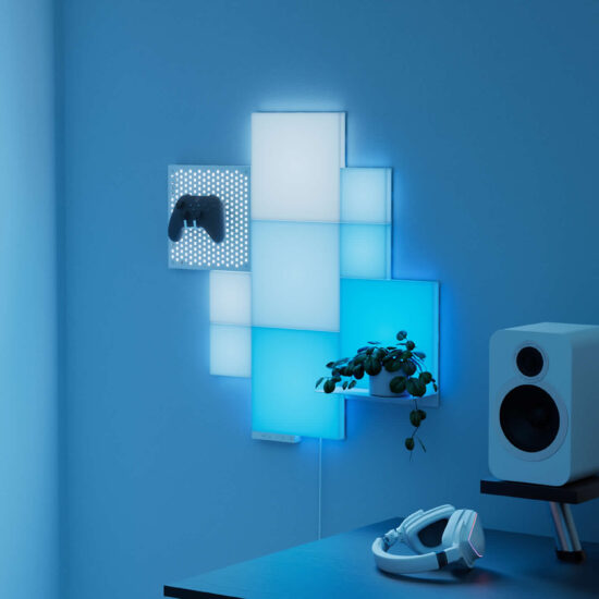 Nanoleaf presenta i nuovi pannelli da parete per esporre piante e Funko Pop